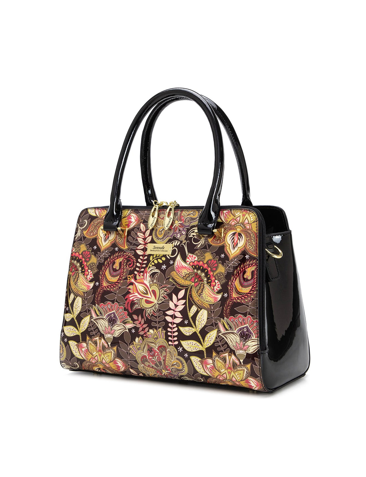 PAVANI GRIP HANDLE LEATHER BAG- SF36-0343