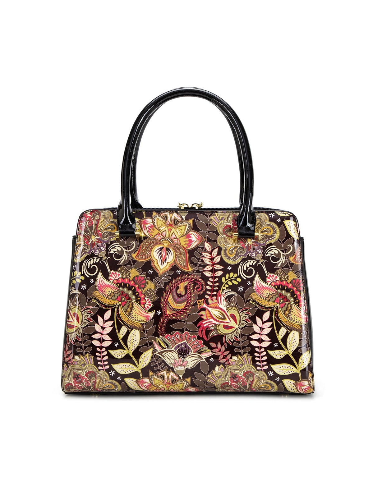 PAVANI GRIP HANDLE LEATHER BAG- SF36-0343