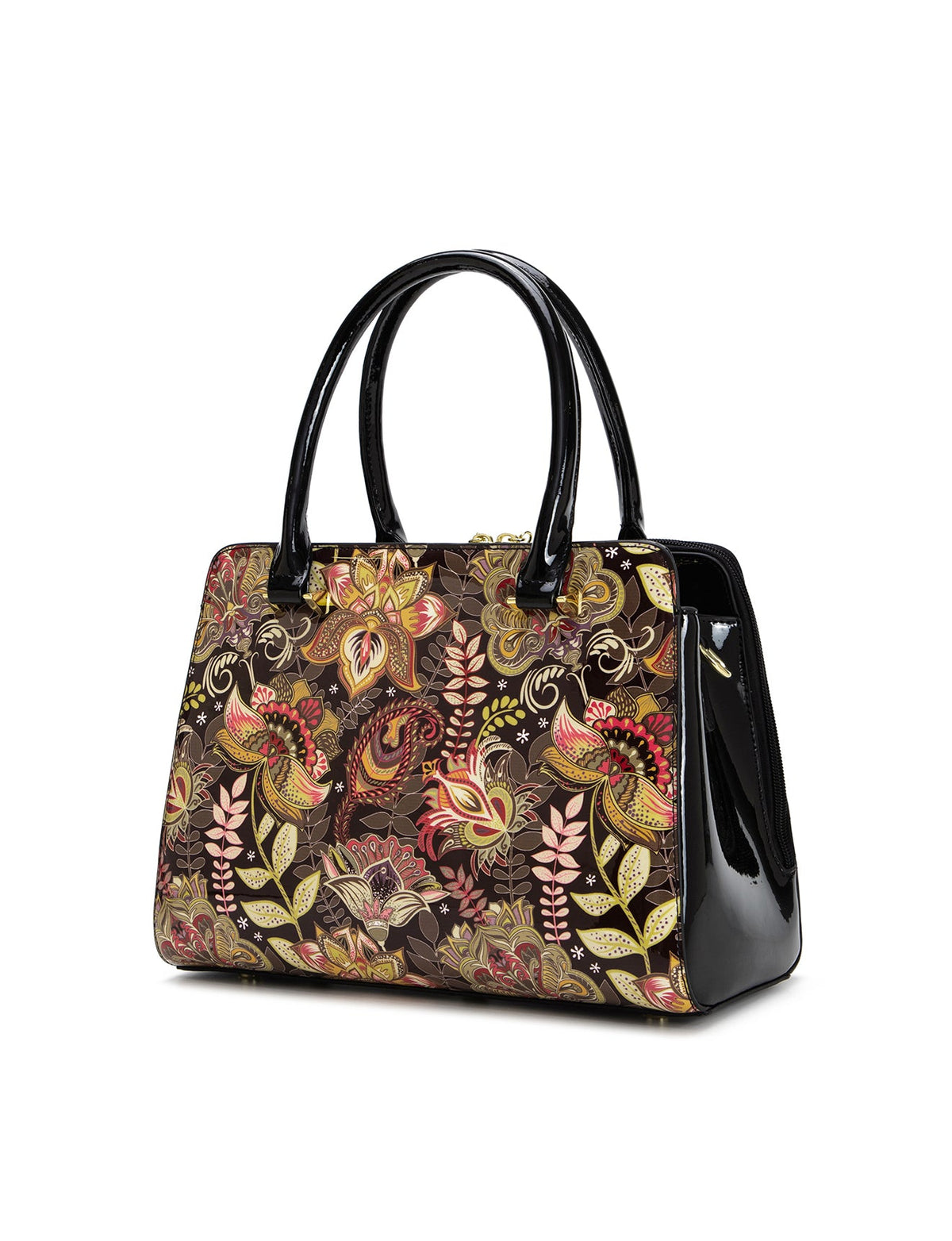 PAVANI GRIP HANDLE LEATHER BAG- SF36-0343