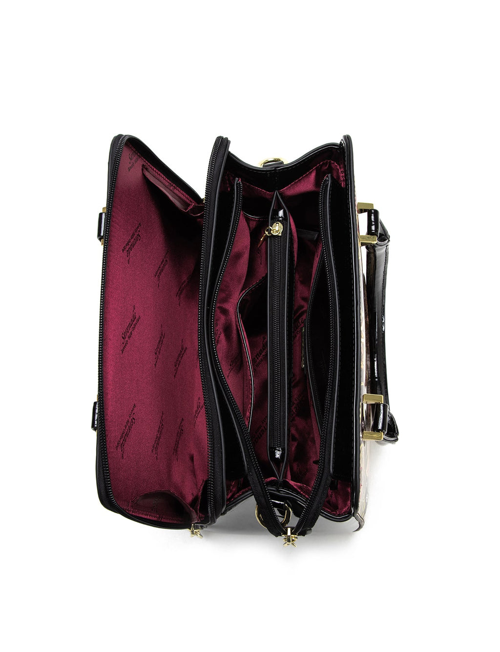 PAVANI GRIP HANDLE LEATHER BAG- SF36-0343