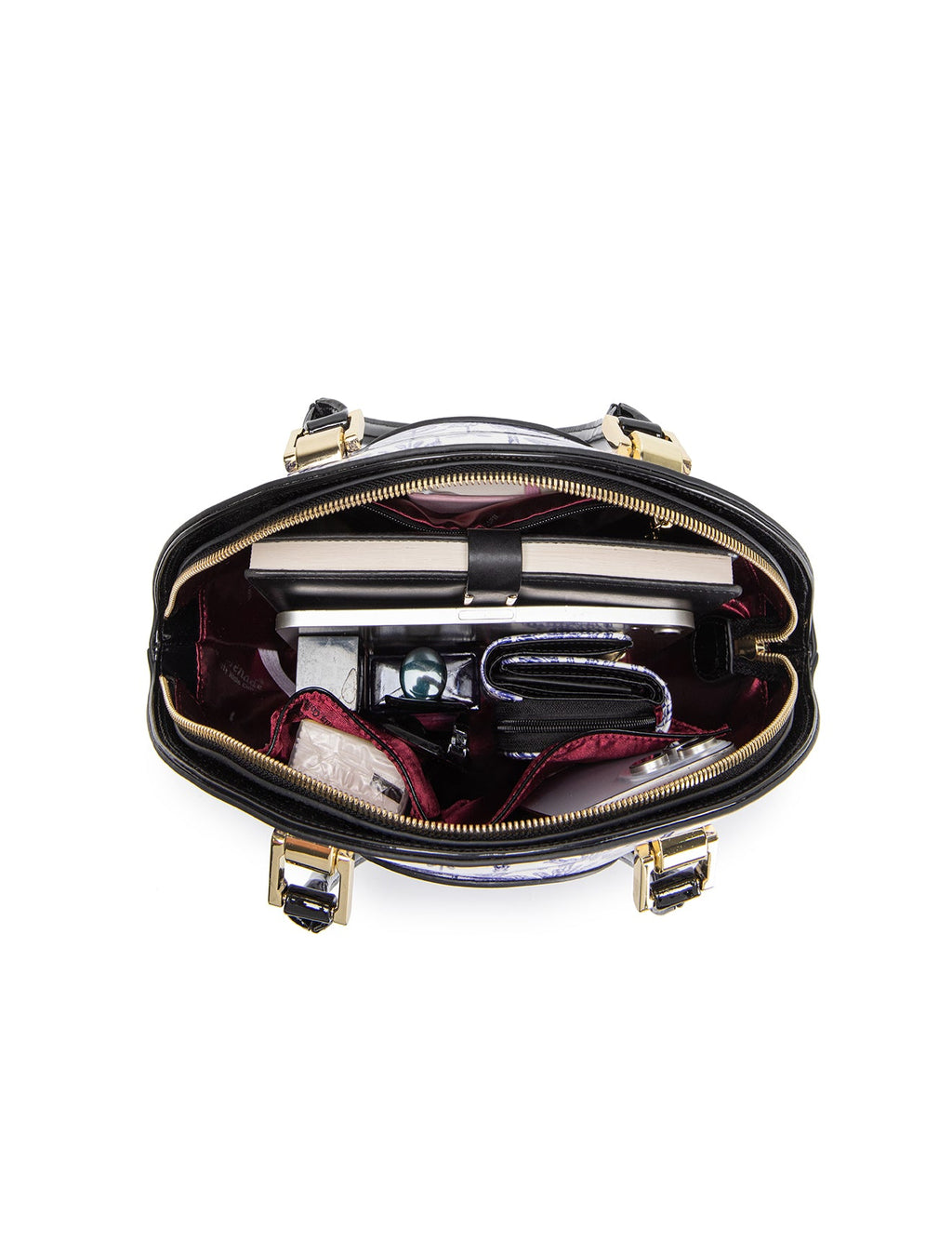 PALMS LEATHER BOWLING BAG- SF40-9275
