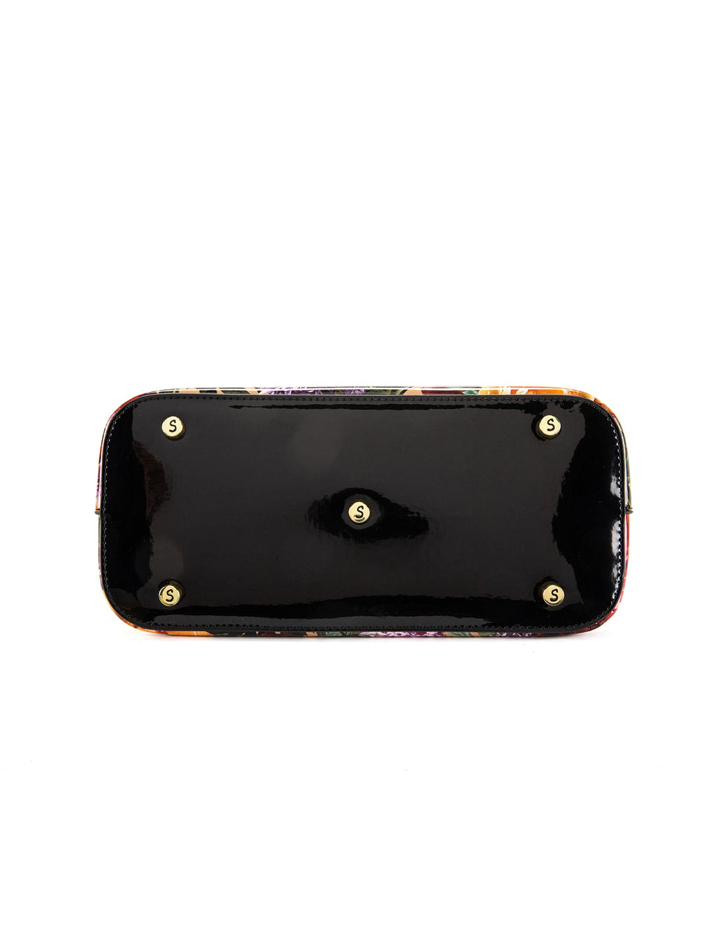 BOUQUET TRIPLE COMPARTMENT LEATHER BAG- SF41-8137