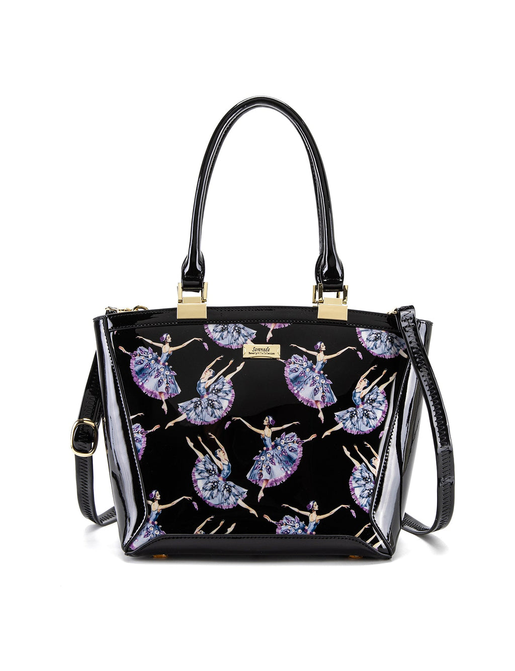 BALLERINA PATENT LEATHER BAG- SF48-0215