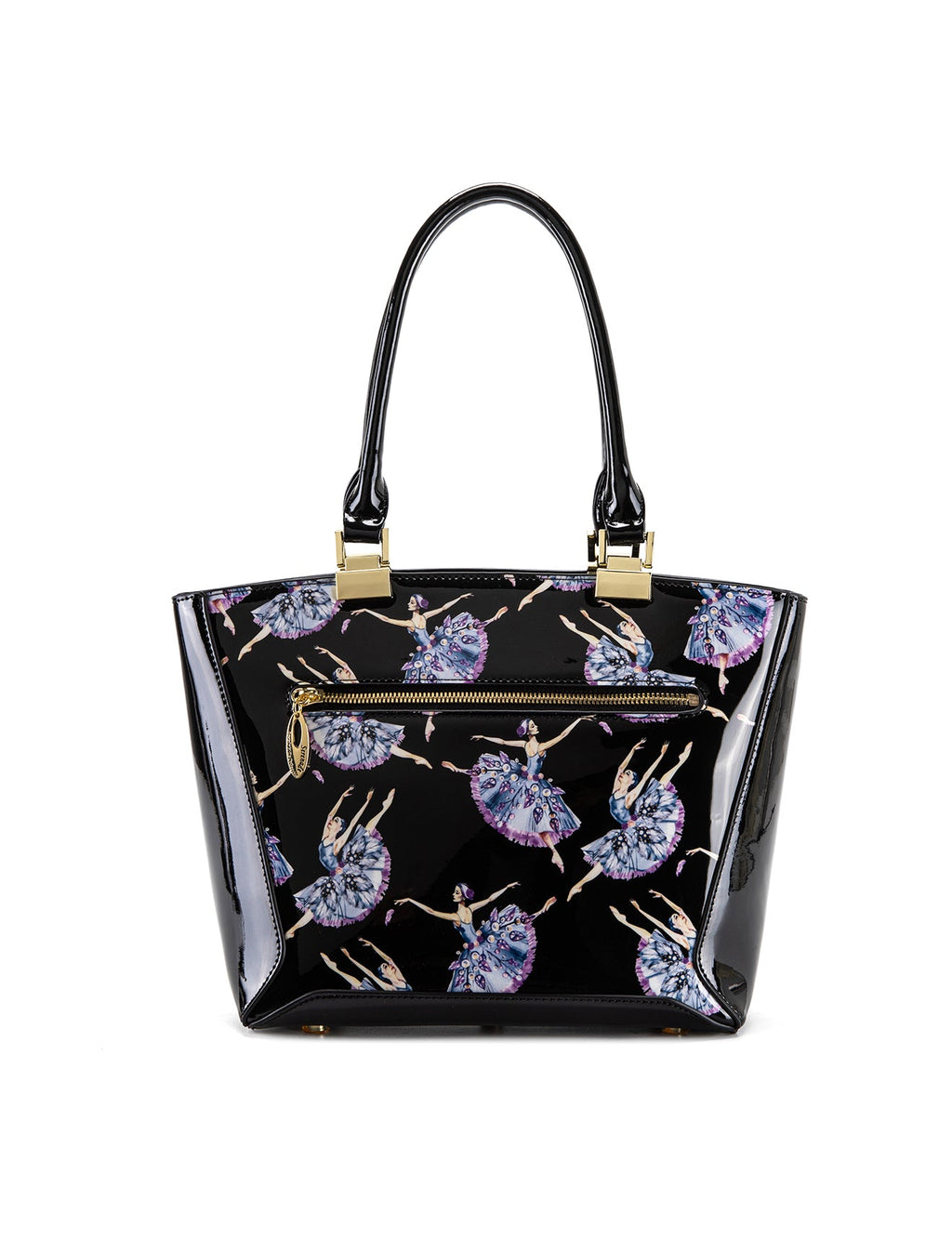 BALLERINA PATENT LEATHER BAG- SF48-0215
