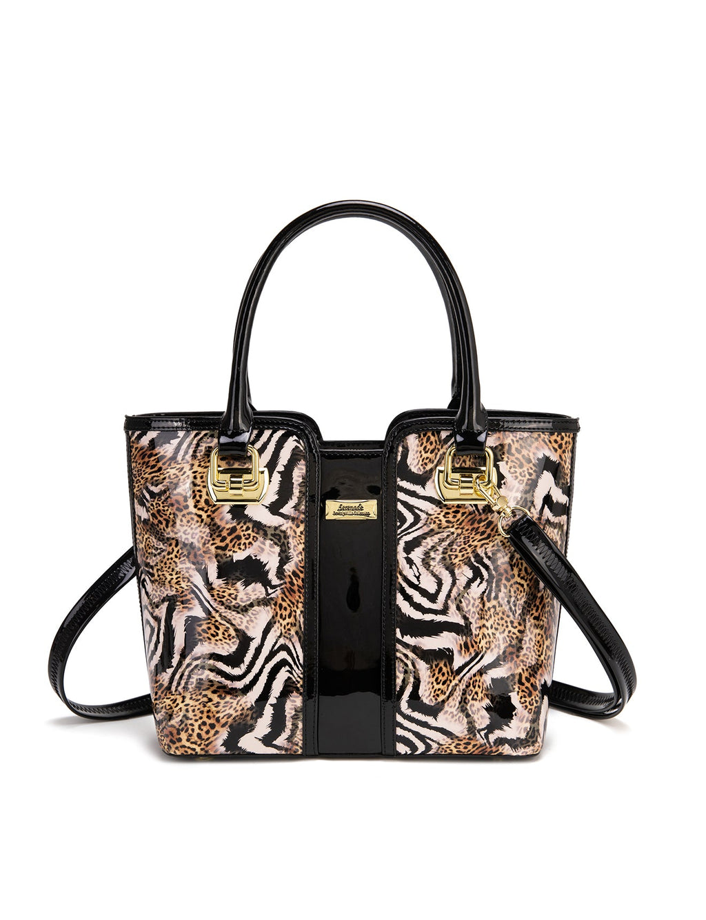NALA MED GRIP HANDLE LEATHER BAG- SF5-0292