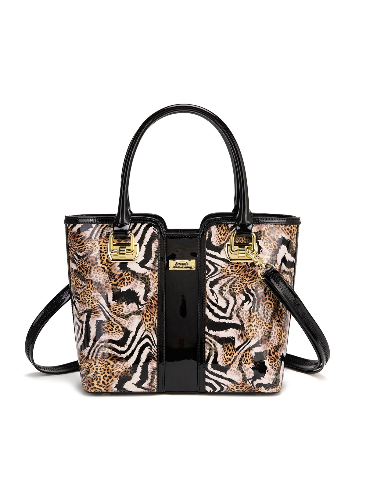 NALA MED GRIP HANDLE LEATHER BAG- SF5-0292