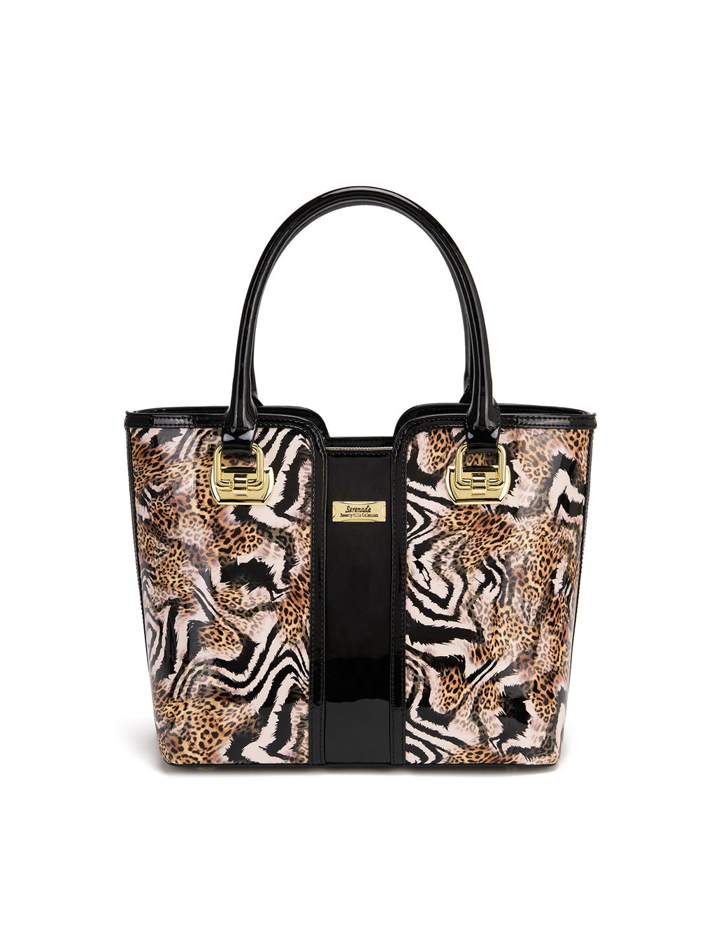 NALA MED GRIP HANDLE LEATHER BAG- SF5-0292