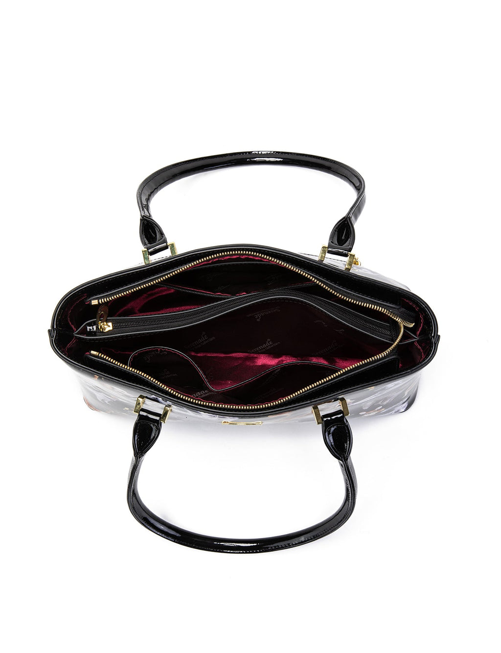 LETS PAWTY PATENT LEATHER SHOULDER BAG- SF50-7985- NEW IN