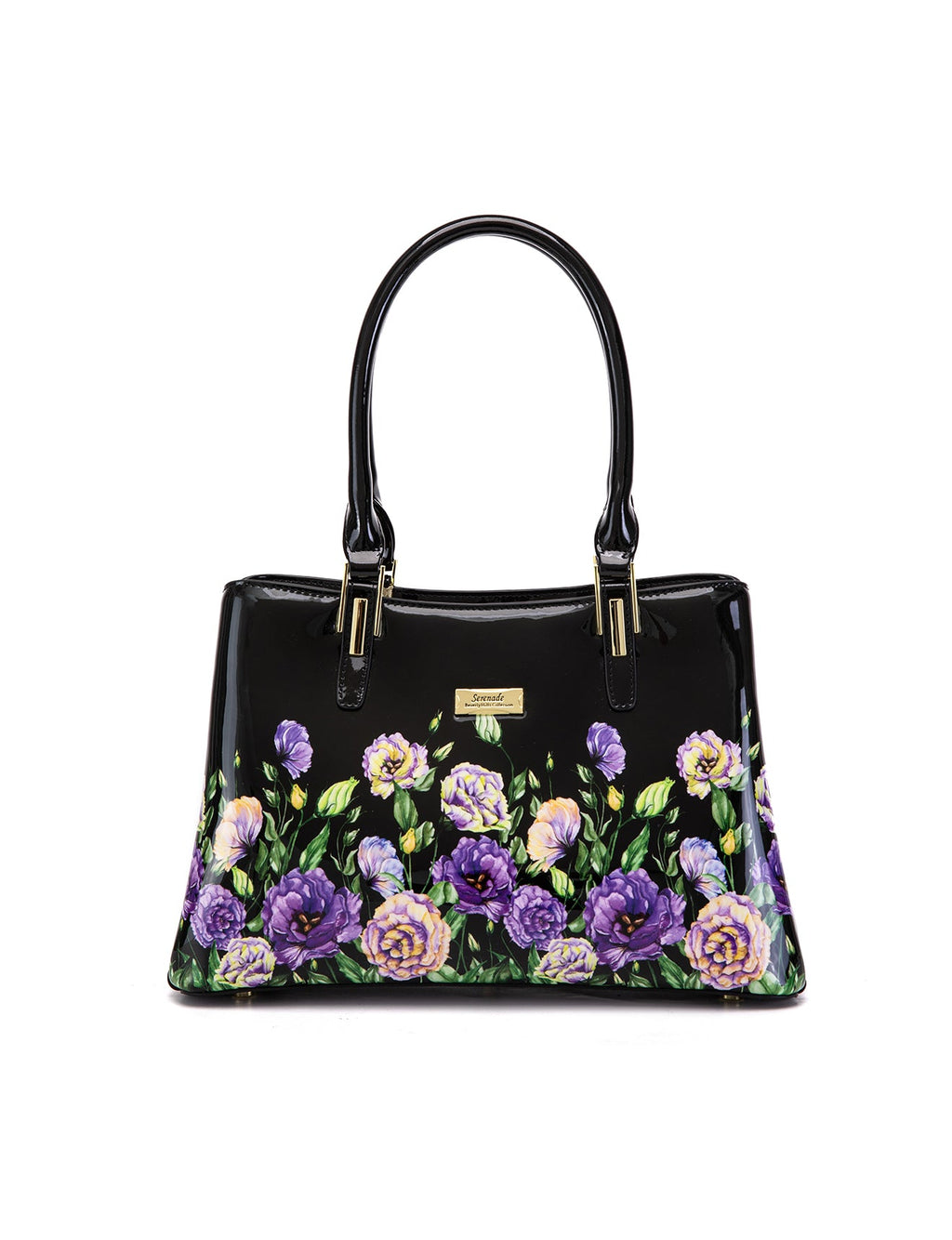 DIZZY LIZZY GRIP HANDLE  LEATHER BAG- SF51-0378- NEW IN