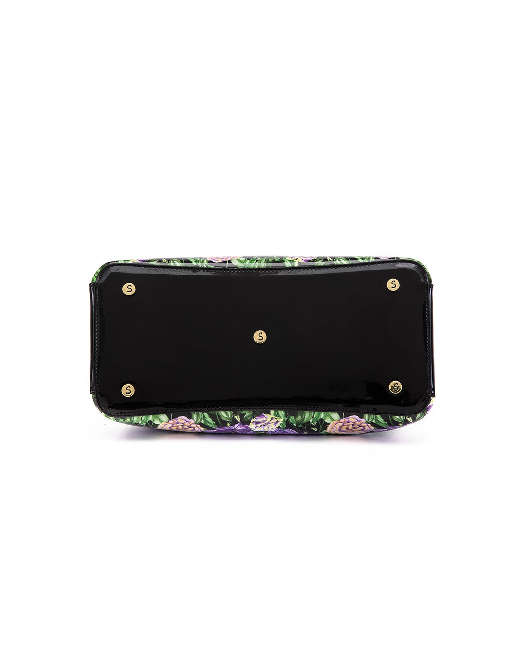 DIZZY LIZZY GRIP HANDLE  LEATHER BAG- SF51-0378- NEW IN