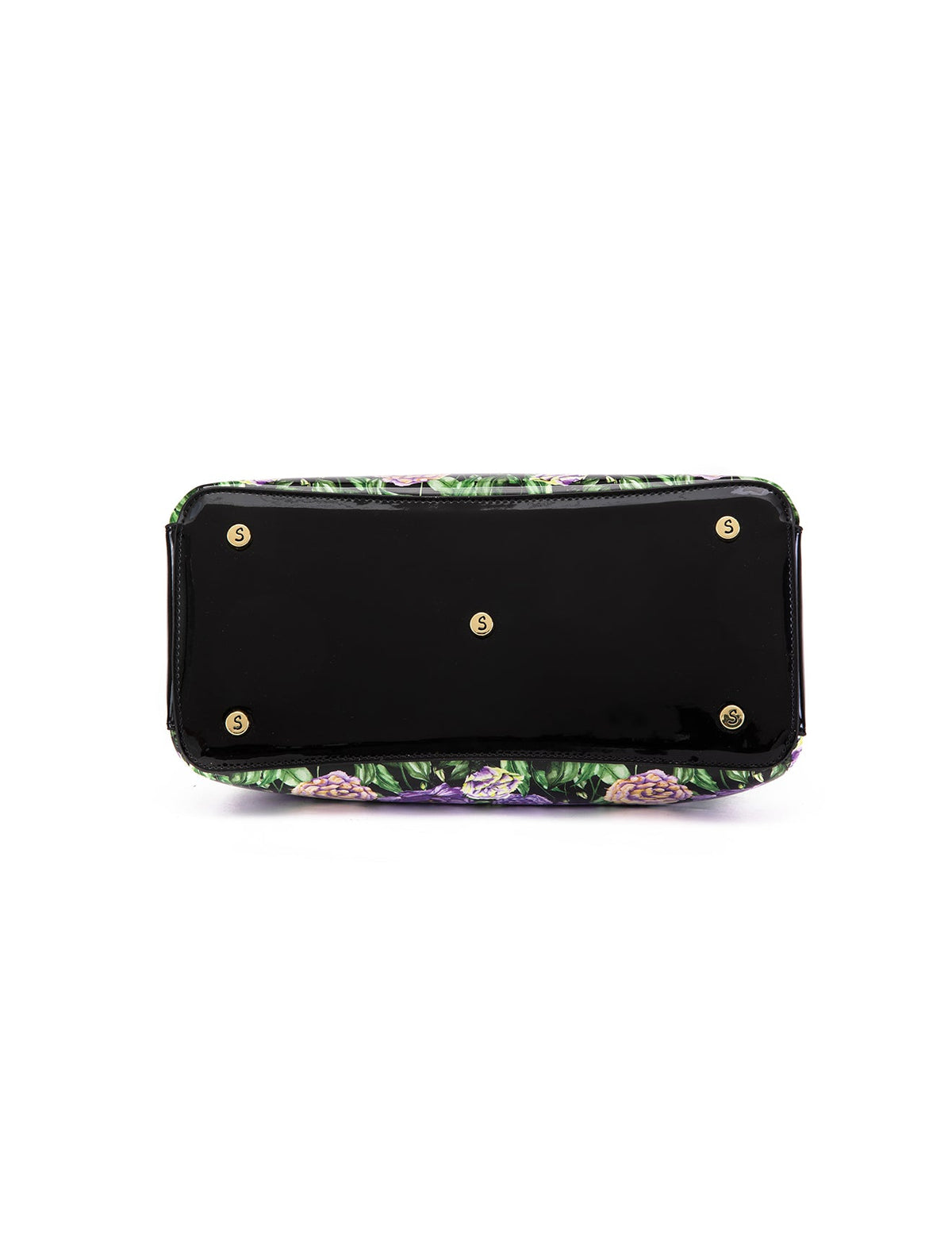 DIZZY LIZZY GRIP HANDLE  LEATHER BAG- SF51-0378- NEW IN