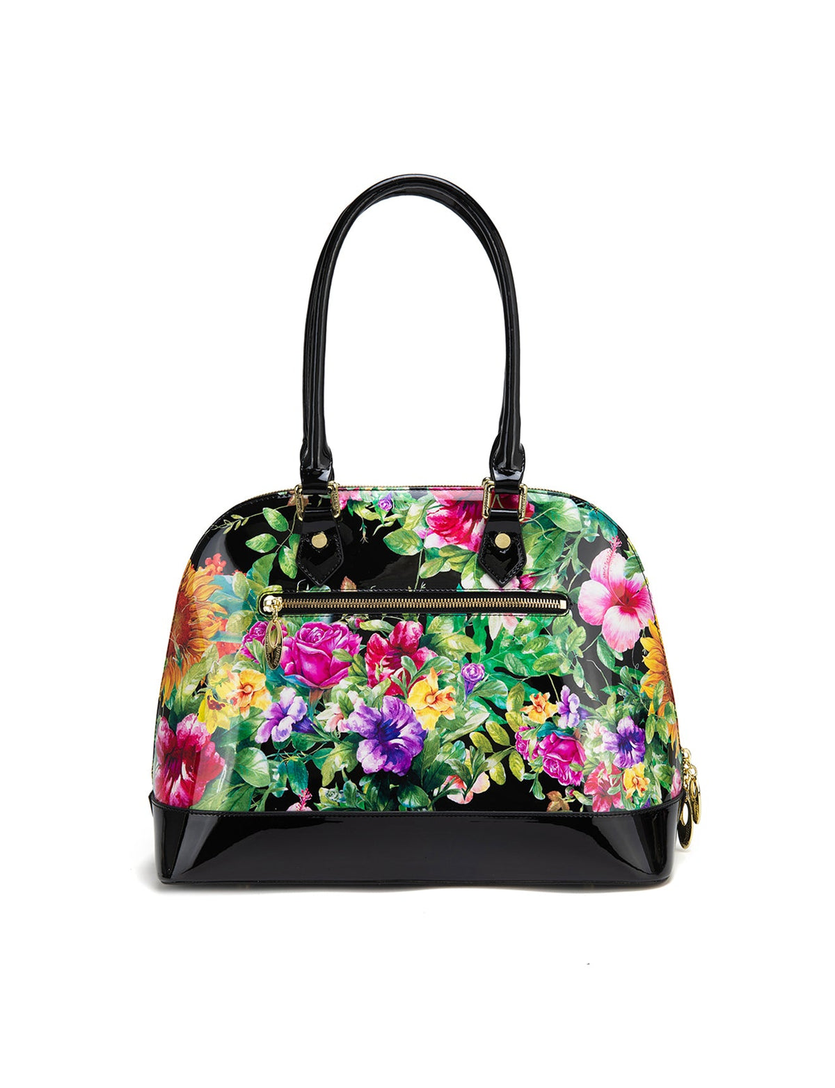 LAUREN  PATENT LEATHER DOME BAG- SF8-6801- SALE
