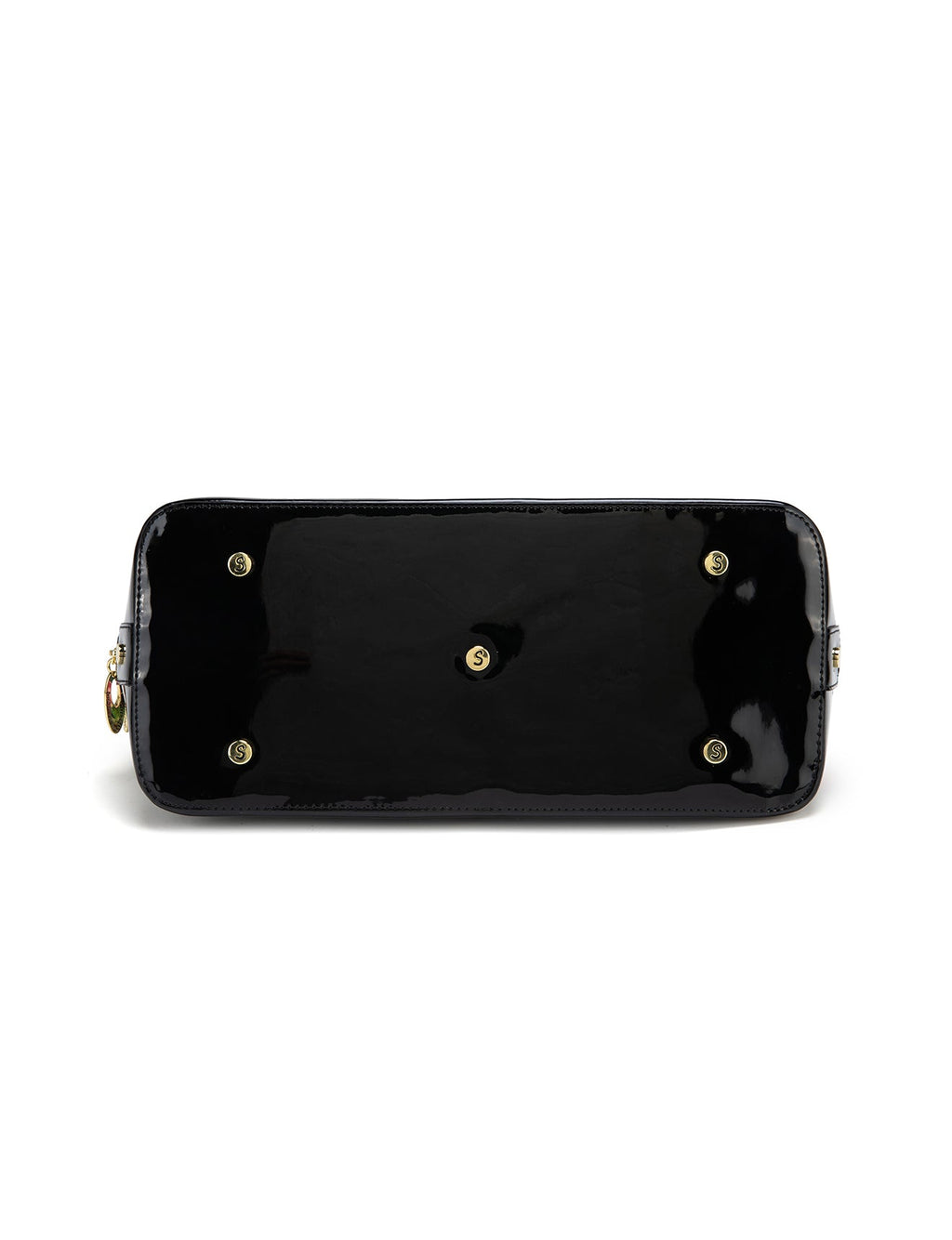 LAUREN  PATENT LEATHER DOME BAG- SF8-6801- SALE