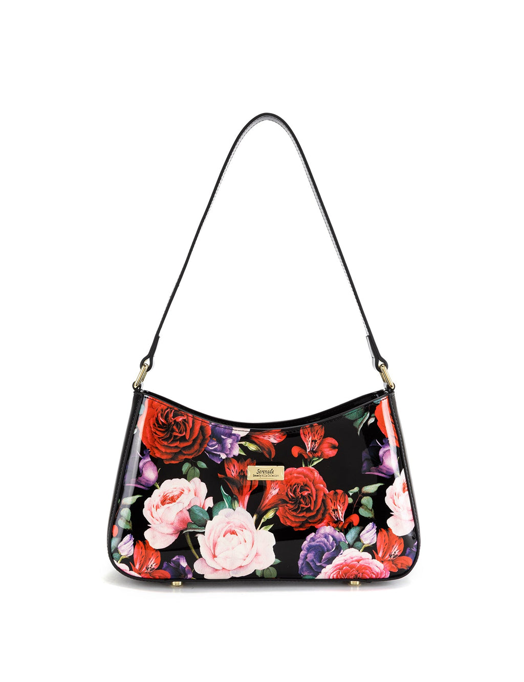 SCARLETTE PATENT LEATHER BAG WITH RFID-SN42-0822
