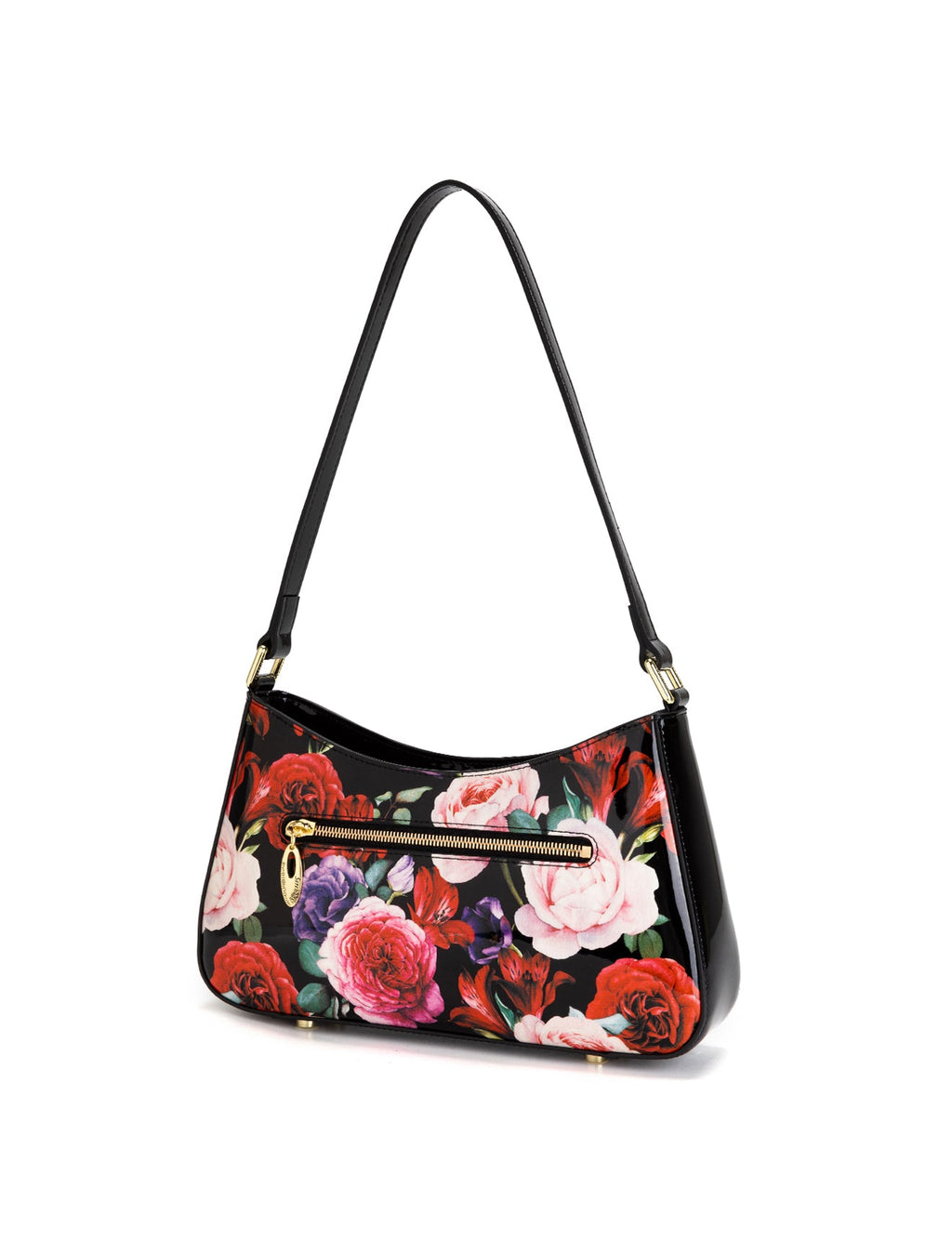 SCARLETTE PATENT LEATHER BAG WITH RFID-SN42-0822- SALE