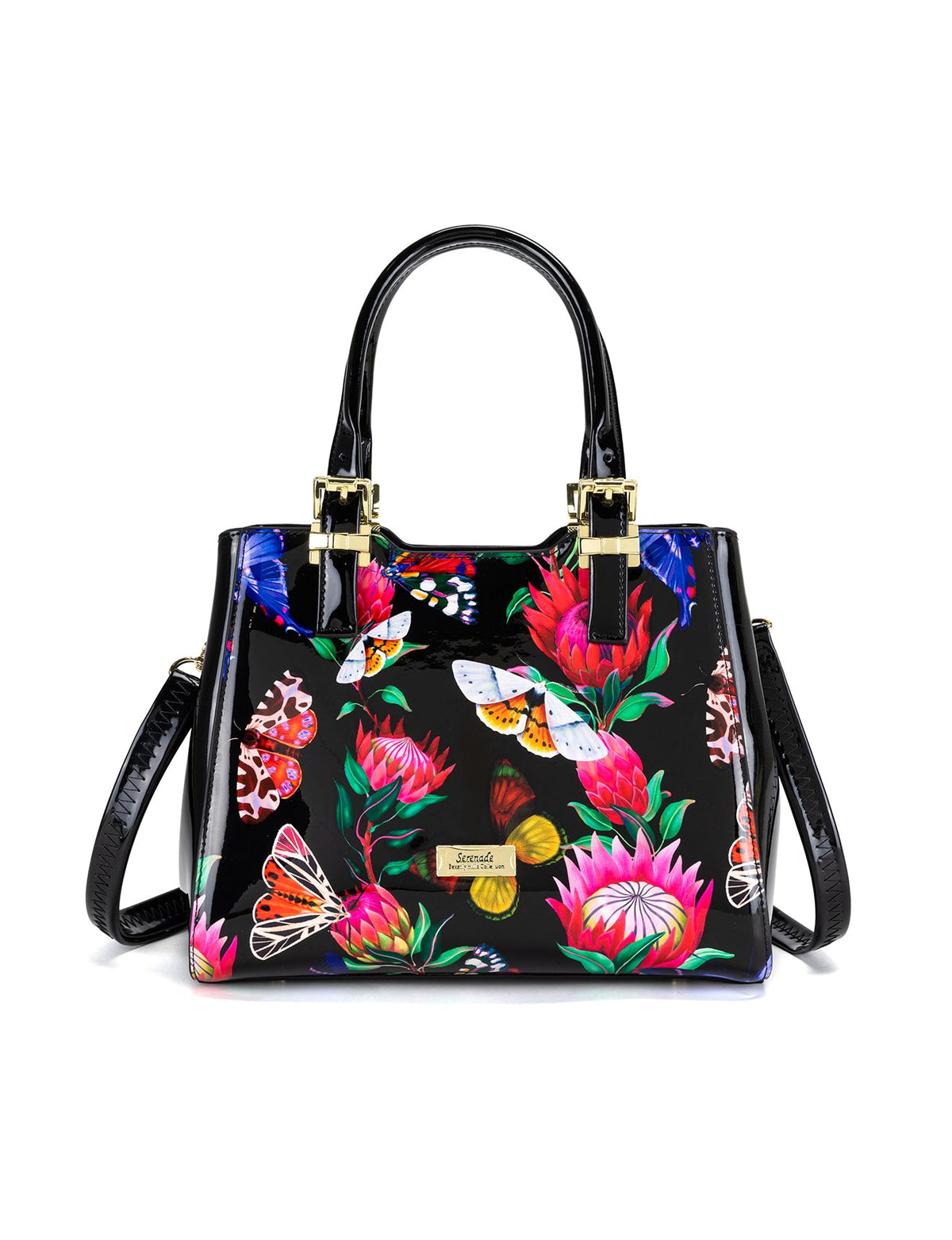 WINSLET GRIP HANDLE LEATHER BAG-SN56-0160- SALE