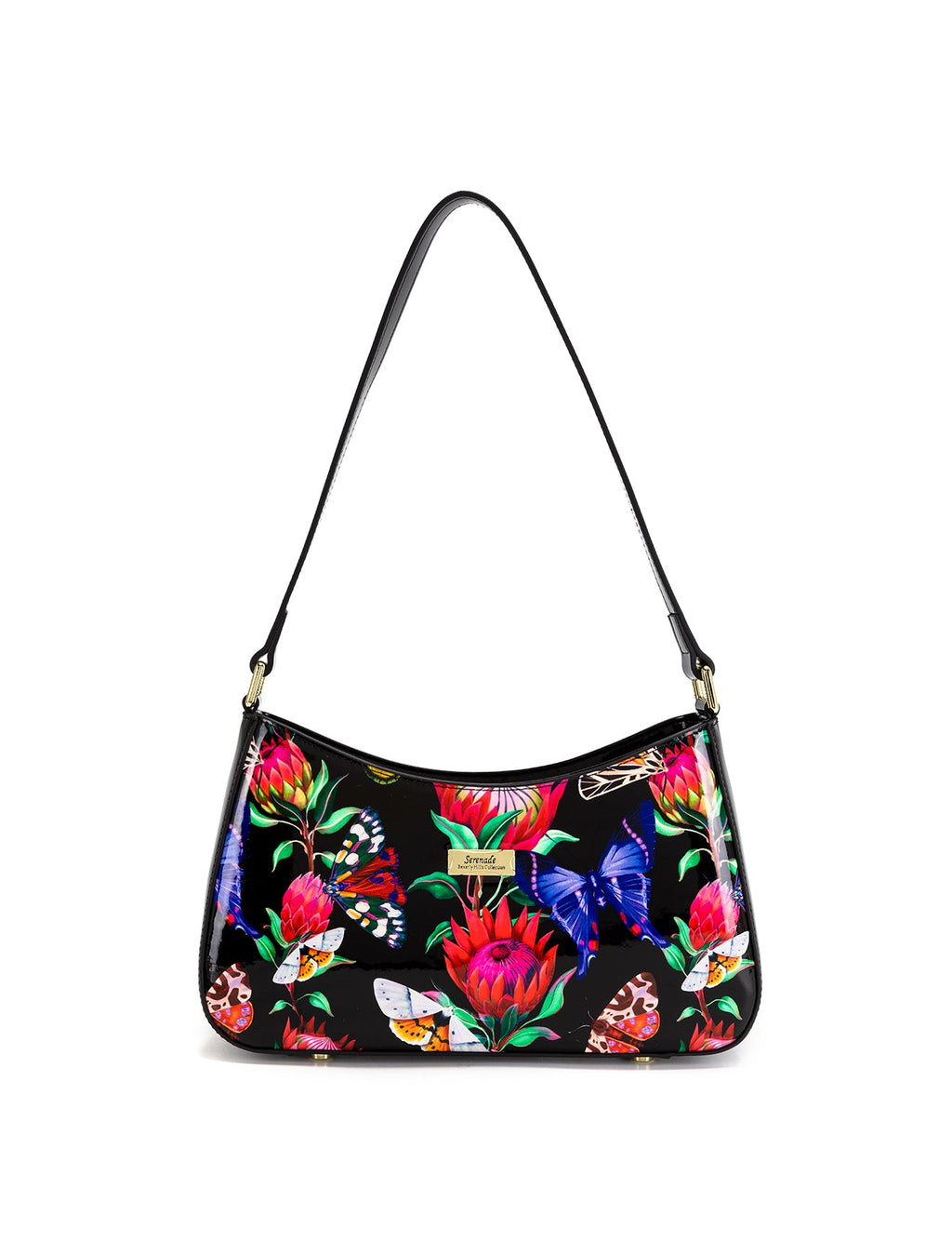 WINSLET PATENT LEATHER BAG WITH RFID-SN56-0822- SALE