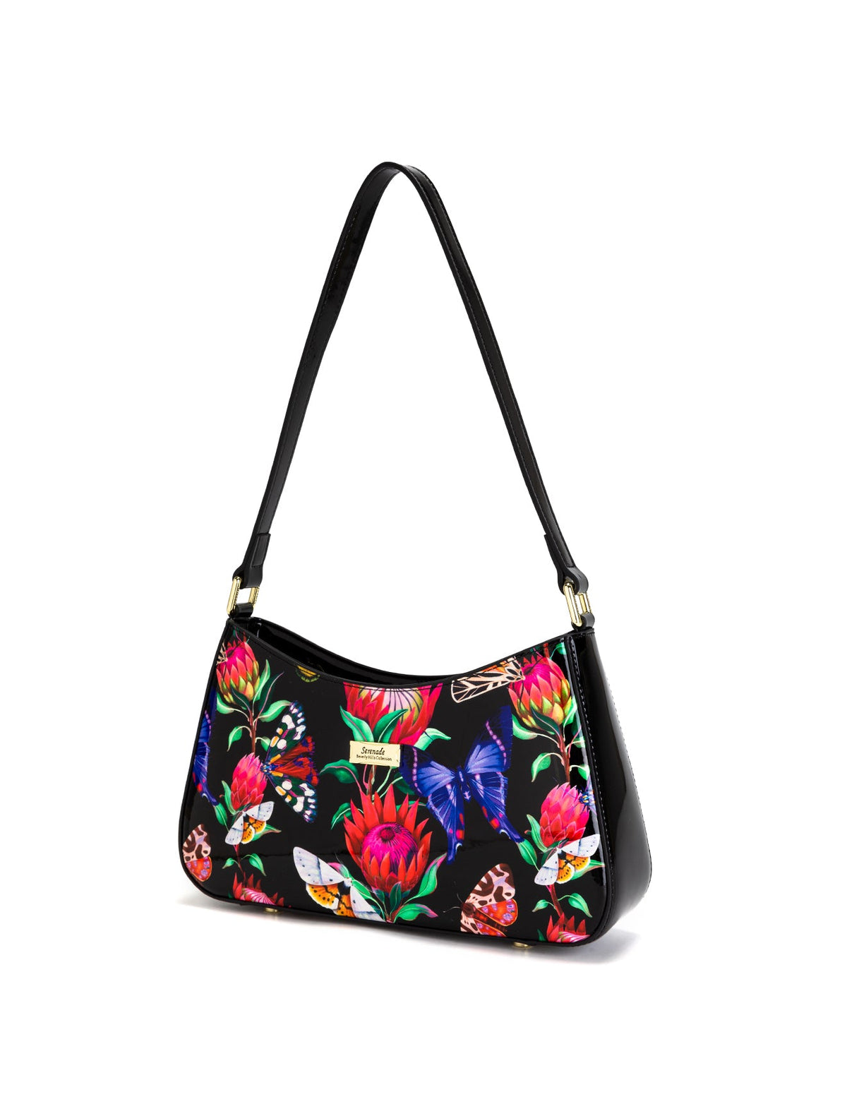 WINSLET PATENT LEATHER BAG WITH RFID-SN56-0822- SALE