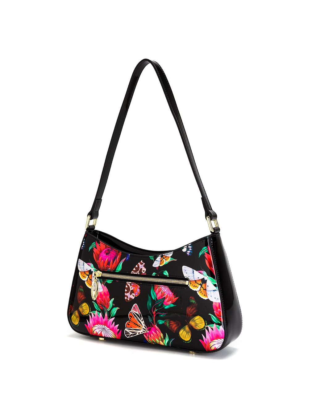 WINSLET PATENT LEATHER BAG WITH RFID-SN56-0822