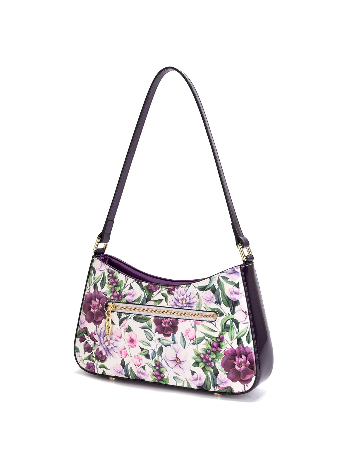 JACINDA PATENT LEATHER BAG WITH RFID- SN86-0822- SALE