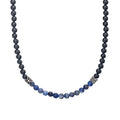 Blaze Men's Matte Black Onyx Bead Necklace