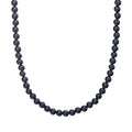 Blaze Men's Black Onyx Bead Necklace