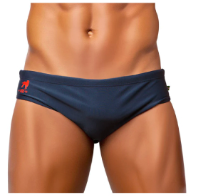 CA-RIO-CA Brief Cut Solids Sunga - Male Bathing Suit