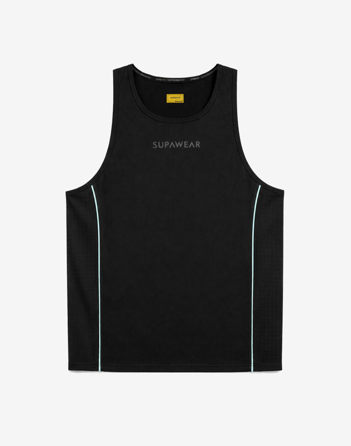 SUPAWEAR Speed Singlet - Black
