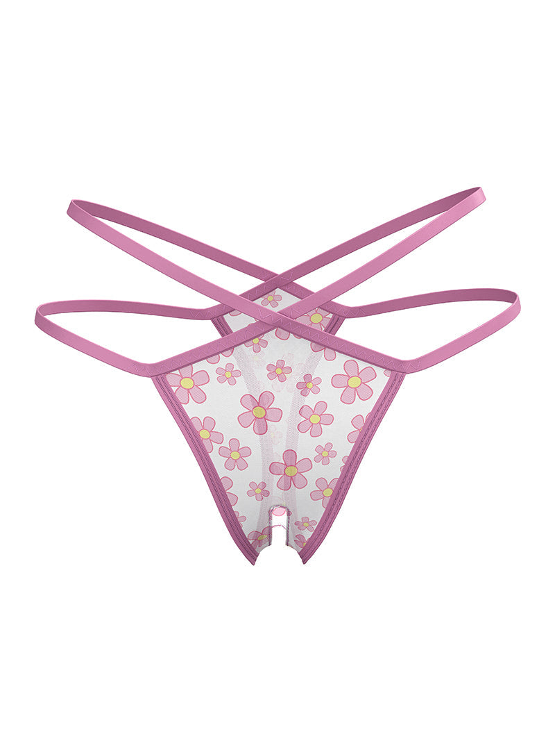 Magic Silk Women's Split Crotch Thong