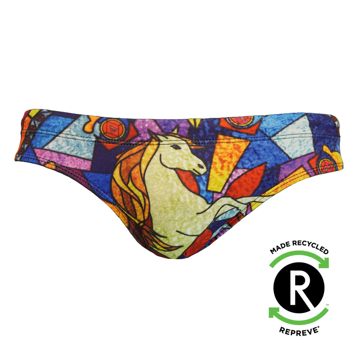 Maris Equi Stained Glass Men's Swim Briefs