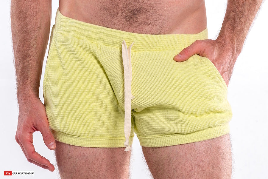 Go Softwear 4681 Men's So Cal 10" Short with Pockets - Lemon Grass
