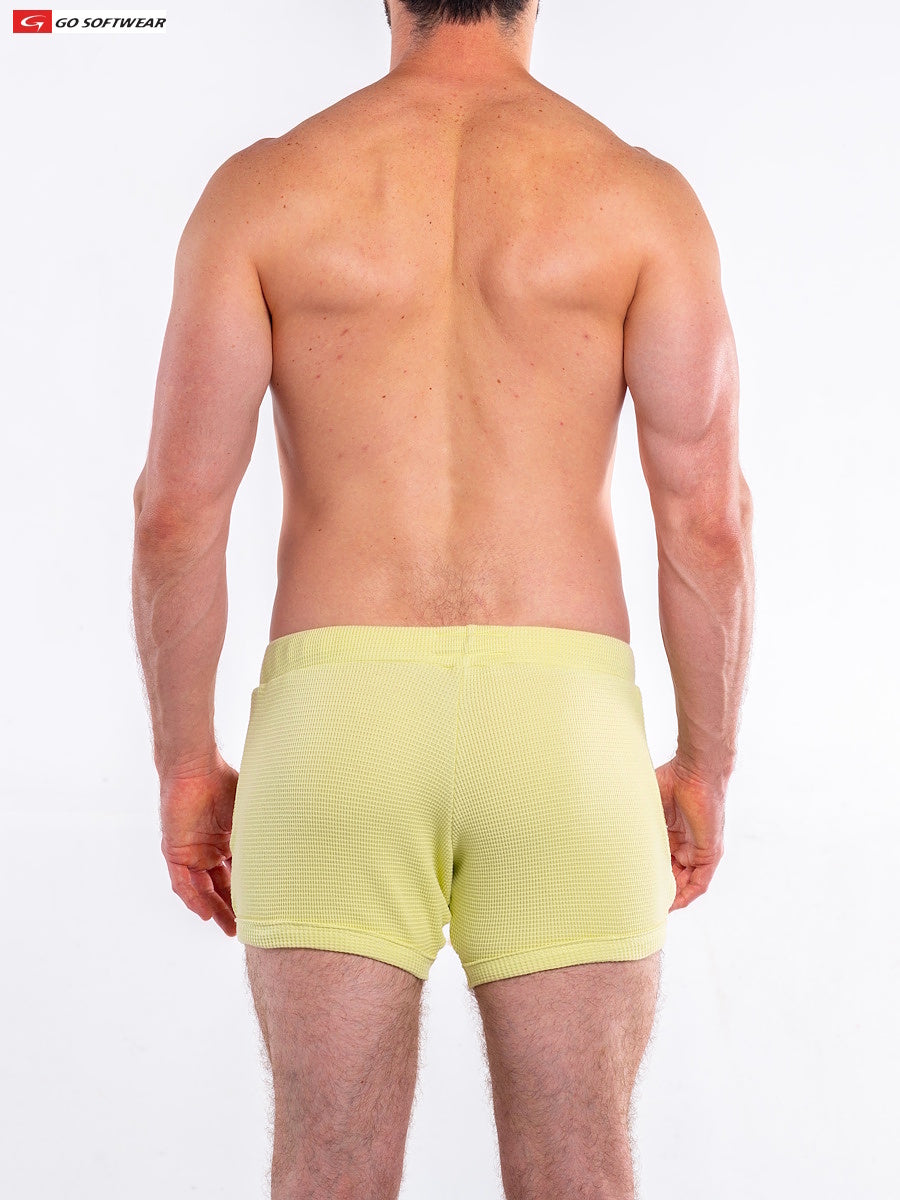 Go Softwear 4681 Men's So Cal 10" Short with Pockets - Lemon Grass
