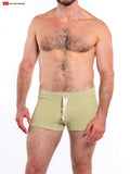 Go Softwear 4624 Men's So Cal 8" Lounge Short - Lemon Grass