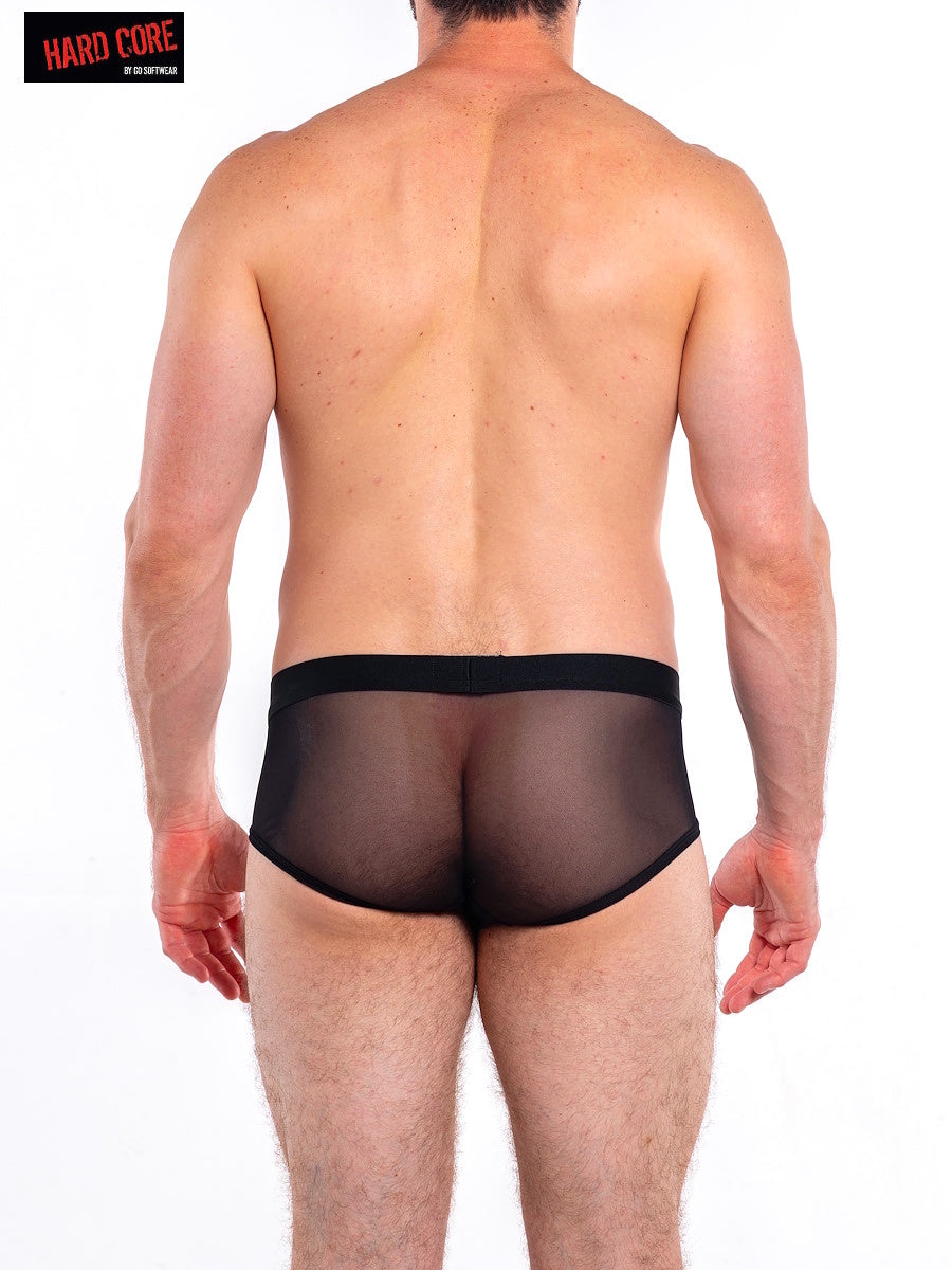 Hard Core 3321 Men's Intimates Brief - Black