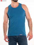 Go Softwear 4685 Men's So Cal Cotton Stretch Tank - Lyon Blue