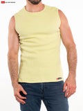 Go Softwear 4631 Men's So Cal Sleeveless Tee - Lemon Grass