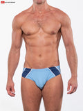Go Softwear 4513 Men's Tuscany Bikini Swim - Blue Grotto