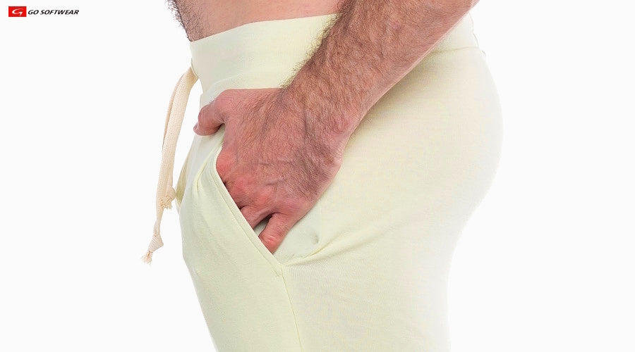 Go Softwear 4663 Men's So Cal Lounge Pant with Pockets - Lemon Grass