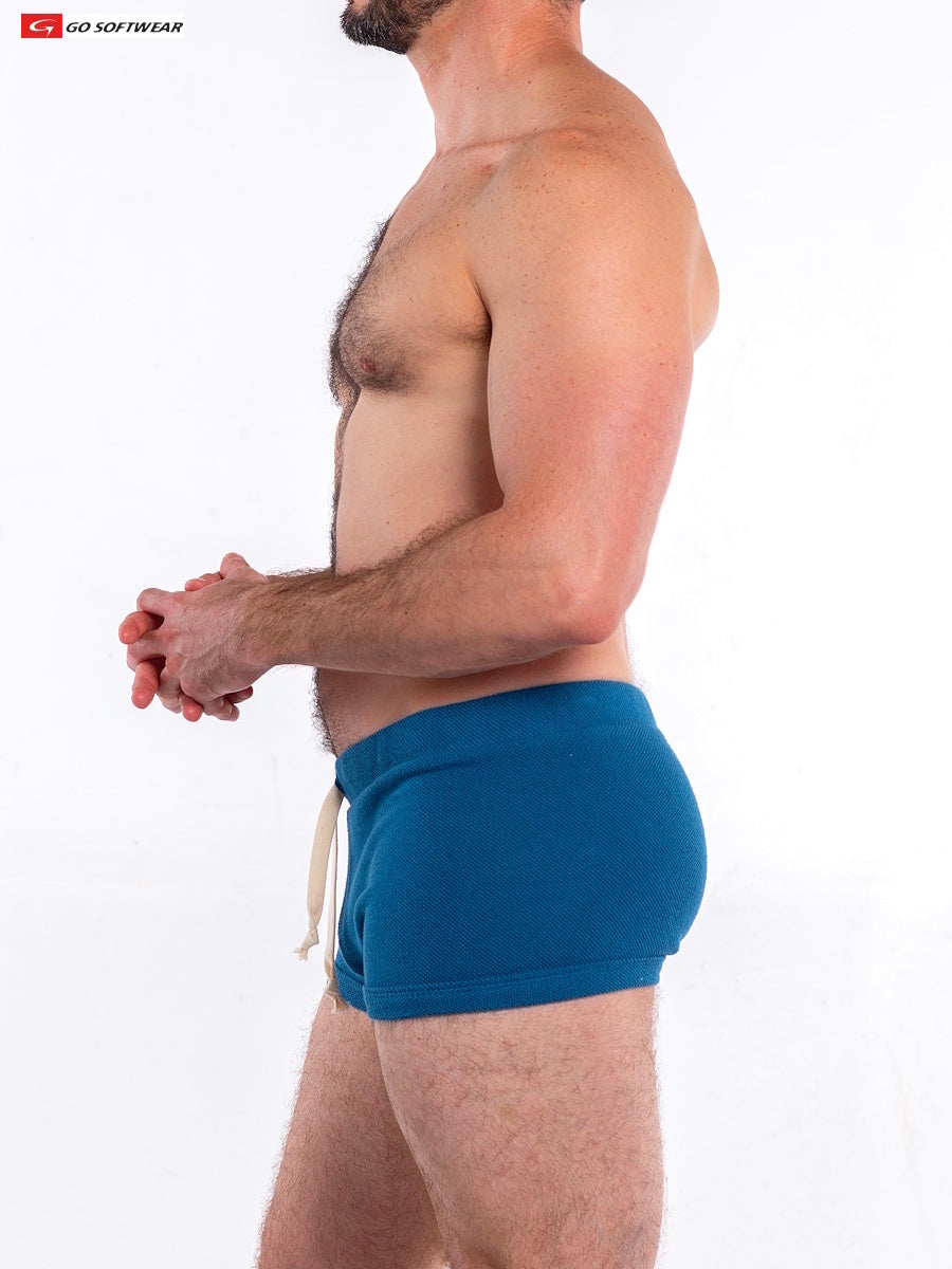 Go Softwear 4624 Men's So Cal 8" Lounge Short - Lyon Blue