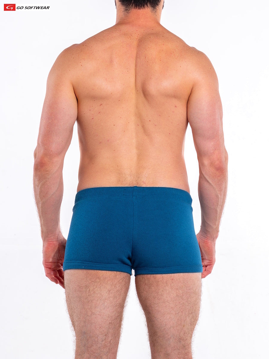 Go Softwear 4624 Men's So Cal 8" Lounge Short - Lyon Blue
