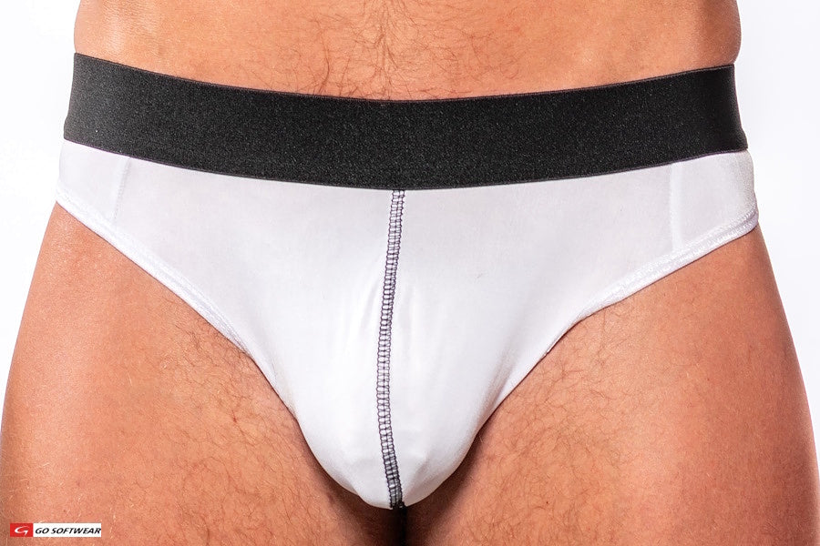Go Softwear 9502 Men's Skins Thong - White