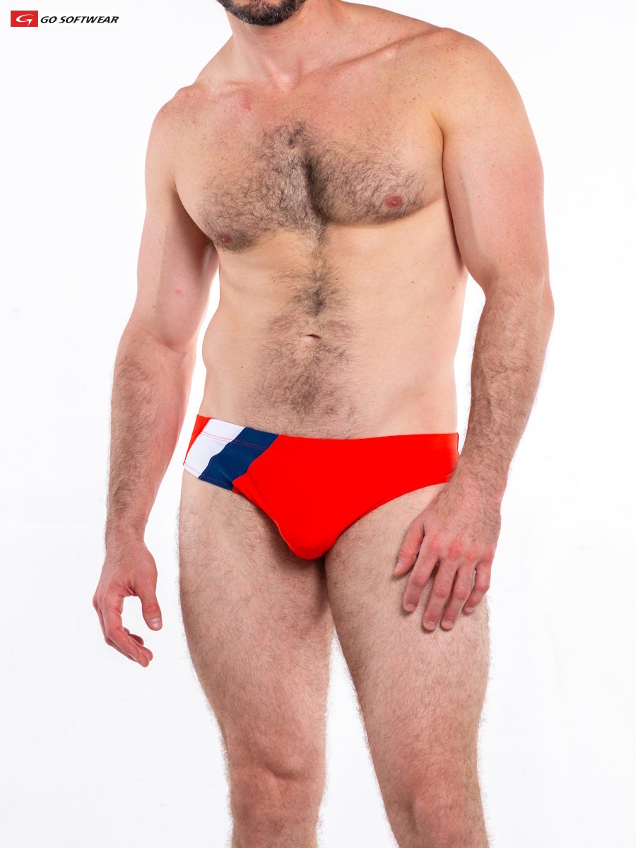 Go Softwear 4526 Men's Napoli Bikini Swim - Golden Poppy