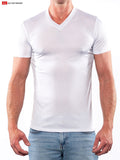 Go Softwear 9507 Men's Skins V-Tee - White
