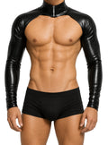 Tartarus Men's Coated Faux Leather Sleeves For Men