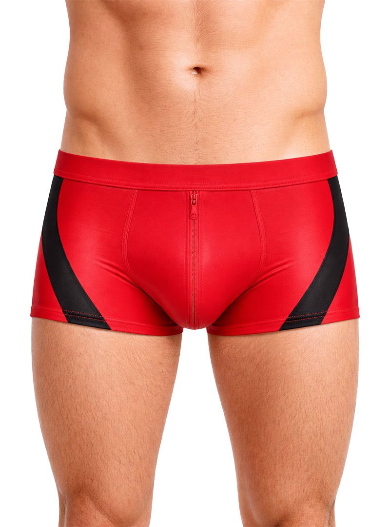 Tartarus Men's Coated Men's Trunk With Zippers