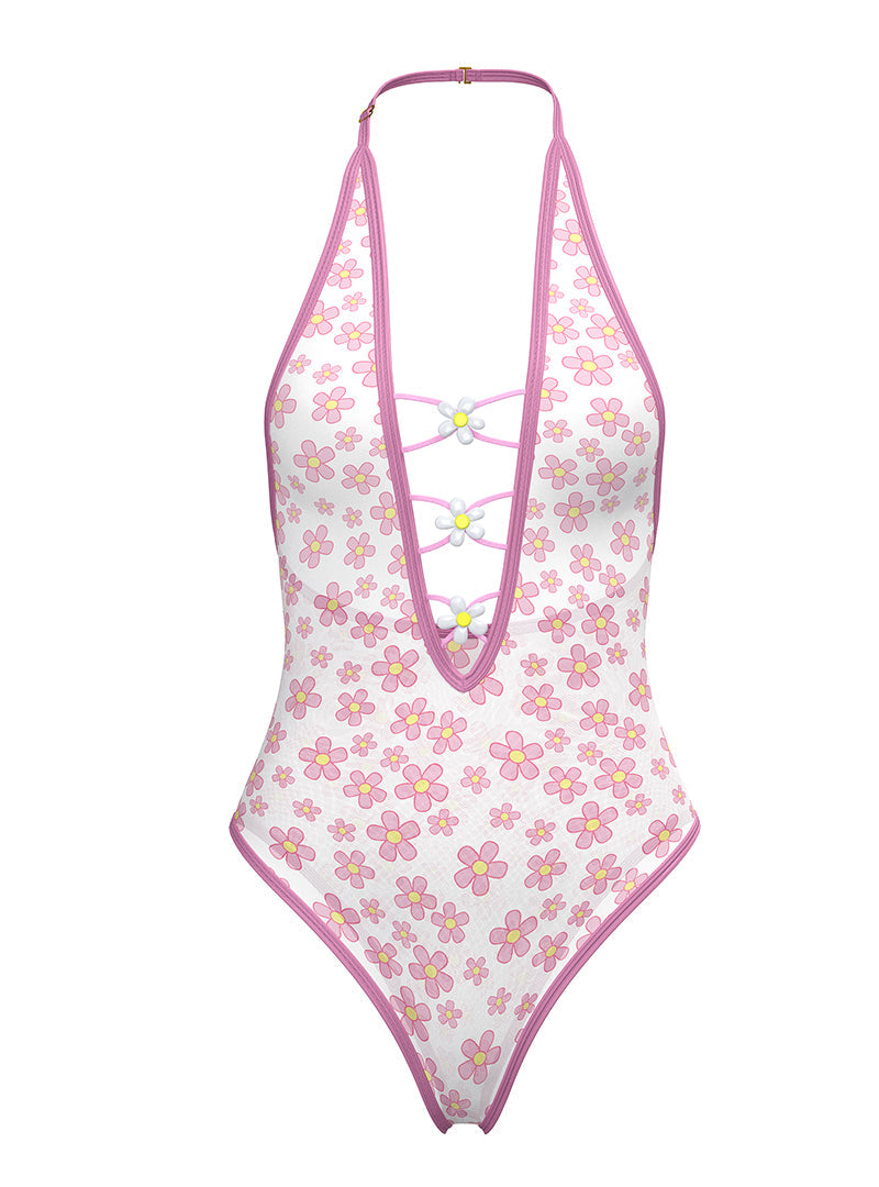 Magic Silk Women's Teddy w/ Snap Crotch