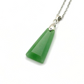 Trapezium Faceted Natural Gemstone Necklace