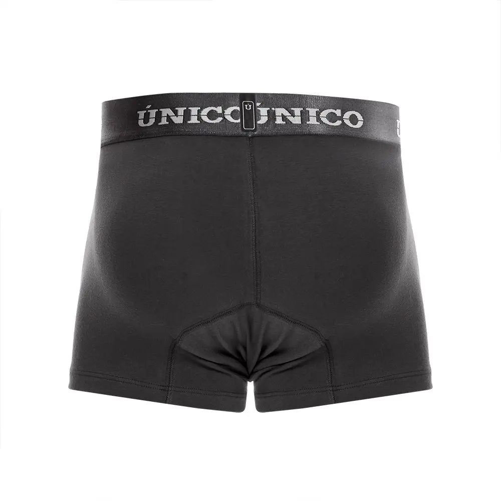 Mundo Unico Men's Underwear 22120100104 Asfalto A22 Trunks Color 96-Dark Gray