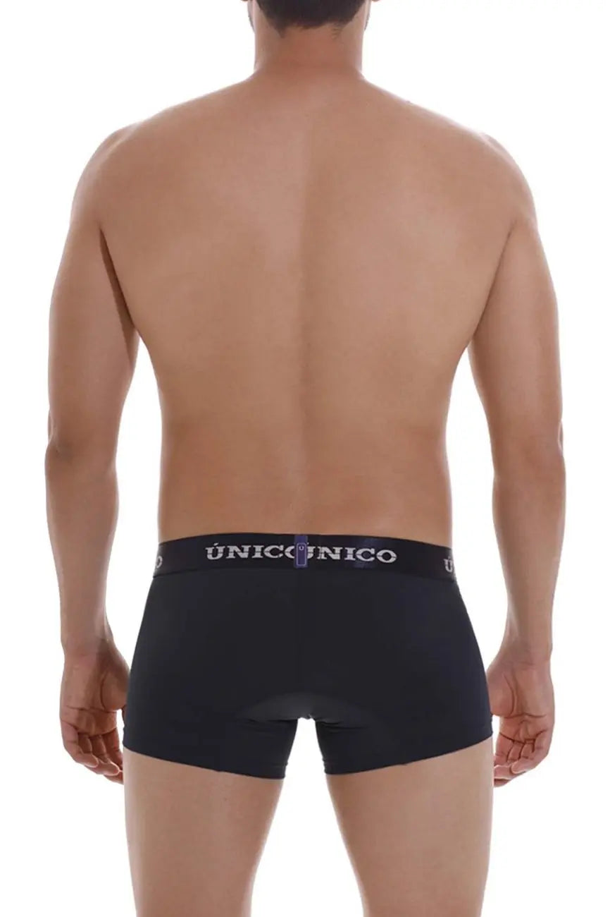 Mundo Unico Men's Underwear 22120100106 Profundo M22 Trunks Color 82-Dark Blue