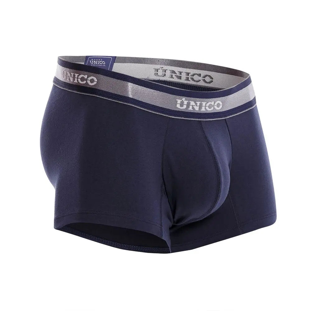 Mundo Unico Men's Underwear 22120100110 Cardenal A22 Trunks Color 82-Dark Blue